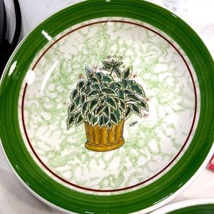 Vintage Himark Italy Pasta Dishes - Herbs